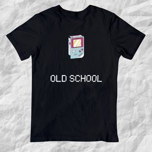 Old School T-Shirt, 90s T-Shirt, Custom Tee, Gaming Shirt, Gildan 5000 Black